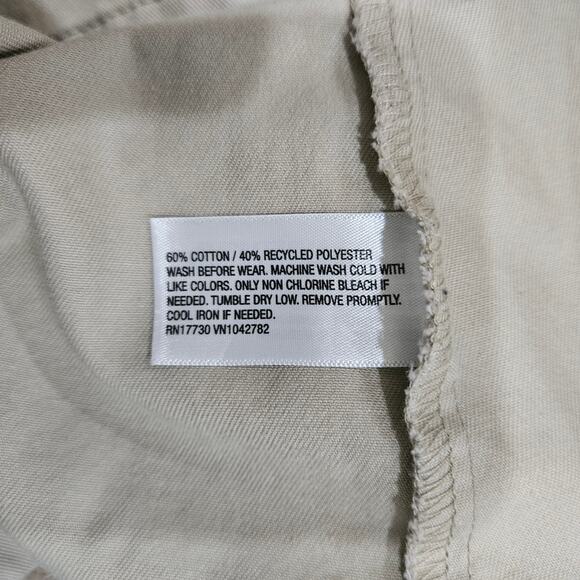 Cat & Jack Girls' Khaki Short Sleeve Uniform Safari Dress Size 8 - Picture 4 of 7